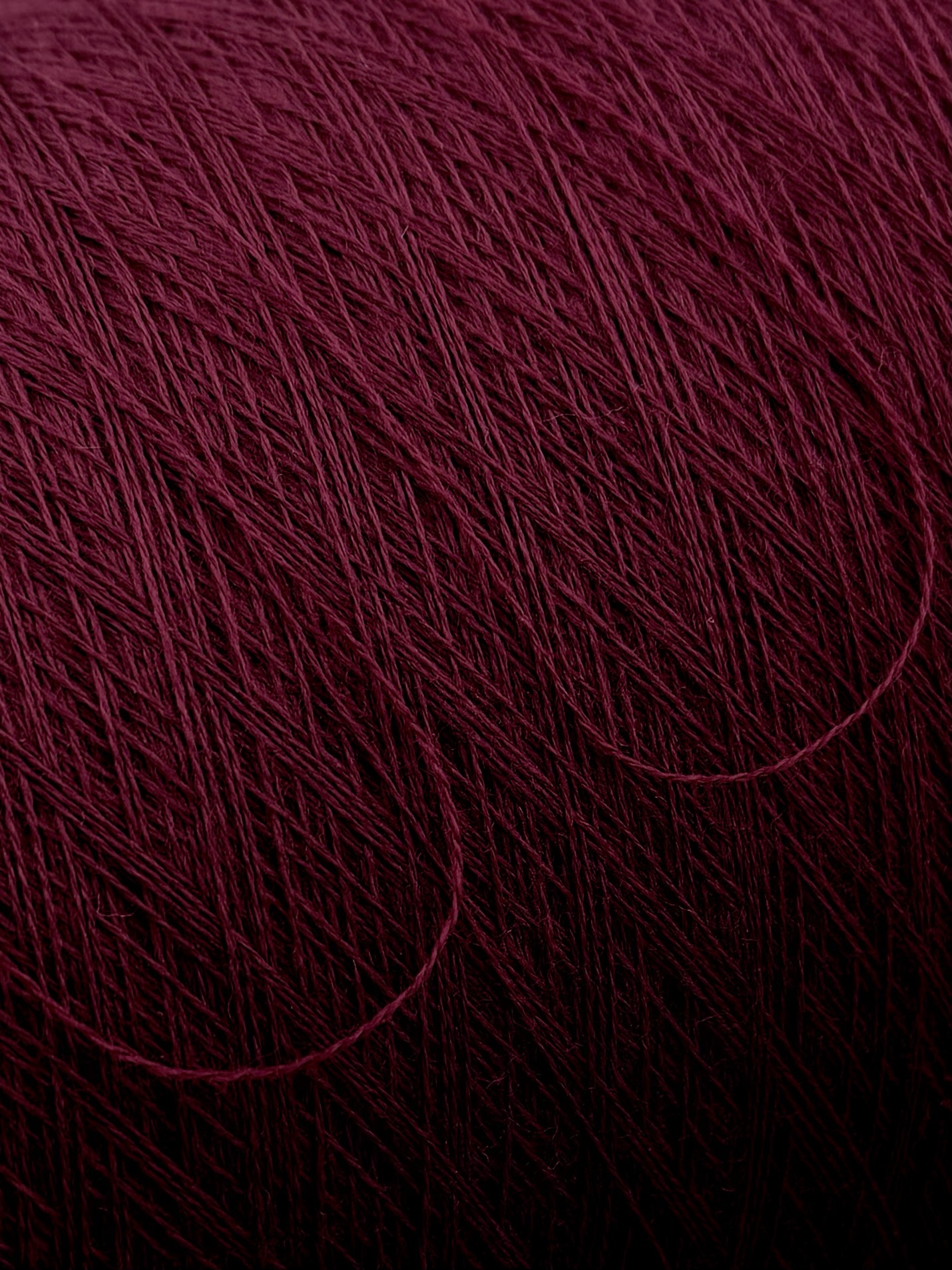 Zegna Baruffa Cashwool 2/48 – Fil mérinos extrafin Bordeaux 000013